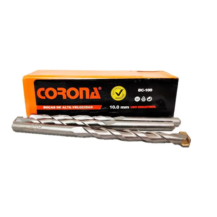 BROCA PARA CONCRETO DE 10MM COBALTO MARCA: CORONA, MOD: C10 (5PC/1PQ)