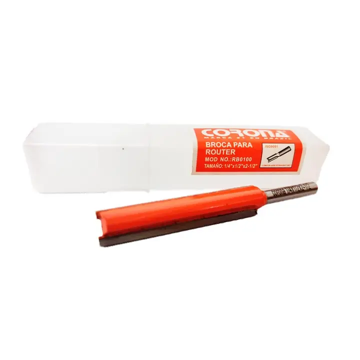 BROCA PARA ROUTER 1/4¨X 1/2¨X 2-1/2¨MARCA: CORONA MOD: RB0100 (200PCS/CTN)