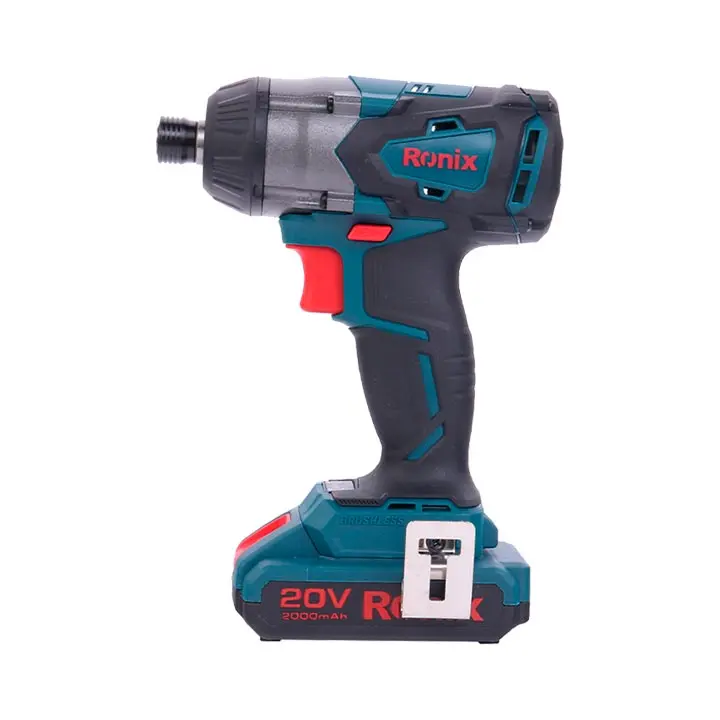 DESTORNILLADOR DE IMPACTO INALAMBRICO 20V MARCA RONIX, MOD 8906 5PC/1CJ