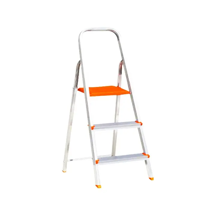 ESCALERA DE ALUMINIO MARCA: CORONA MOD: ESC0062, 3 PELDAÑOS
