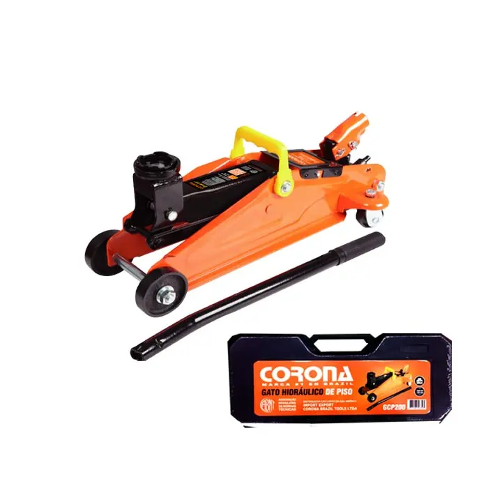 GATO HIDRÁULICO DE PISO 2TN MARCA: CORONA MOD: GCP200  PERFIL BAJO E/N