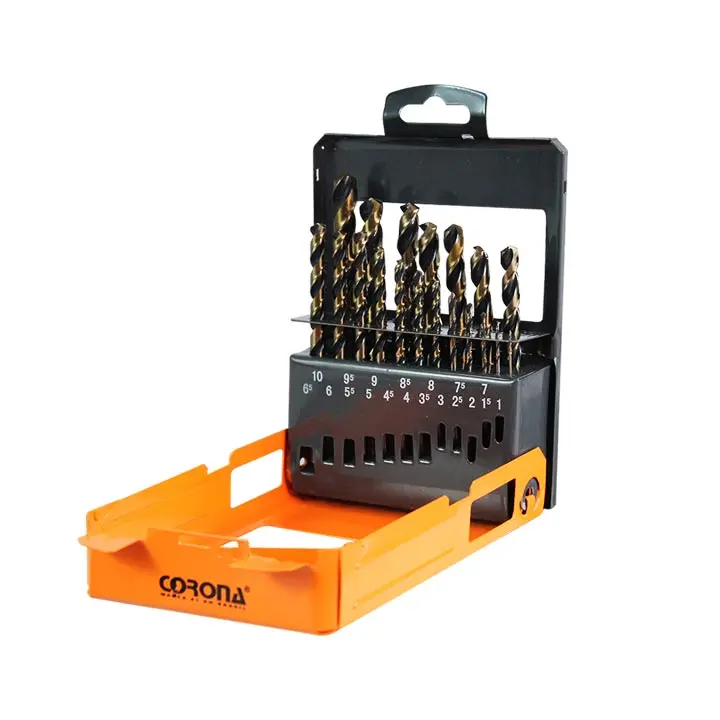 JUEGO DE BROCA P/METAL COBALTO 19PC CORONA MOD: JBC19 (20PCS/1CJ)