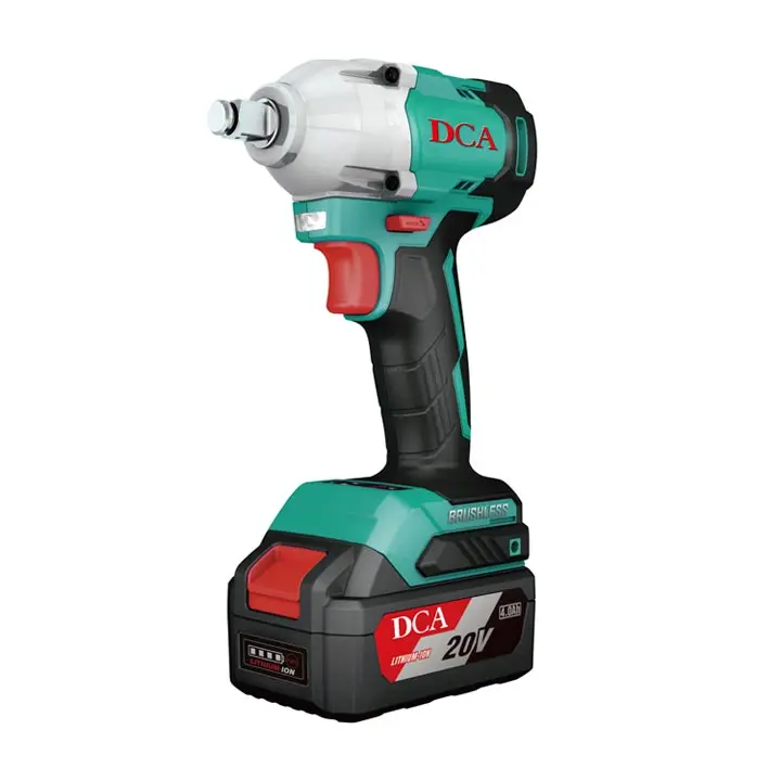 LLAVE DE IMPACTO INALAMBRICA MARCA DCA, MODELO: ADPB298BM, 20V (6PC/1CTN)