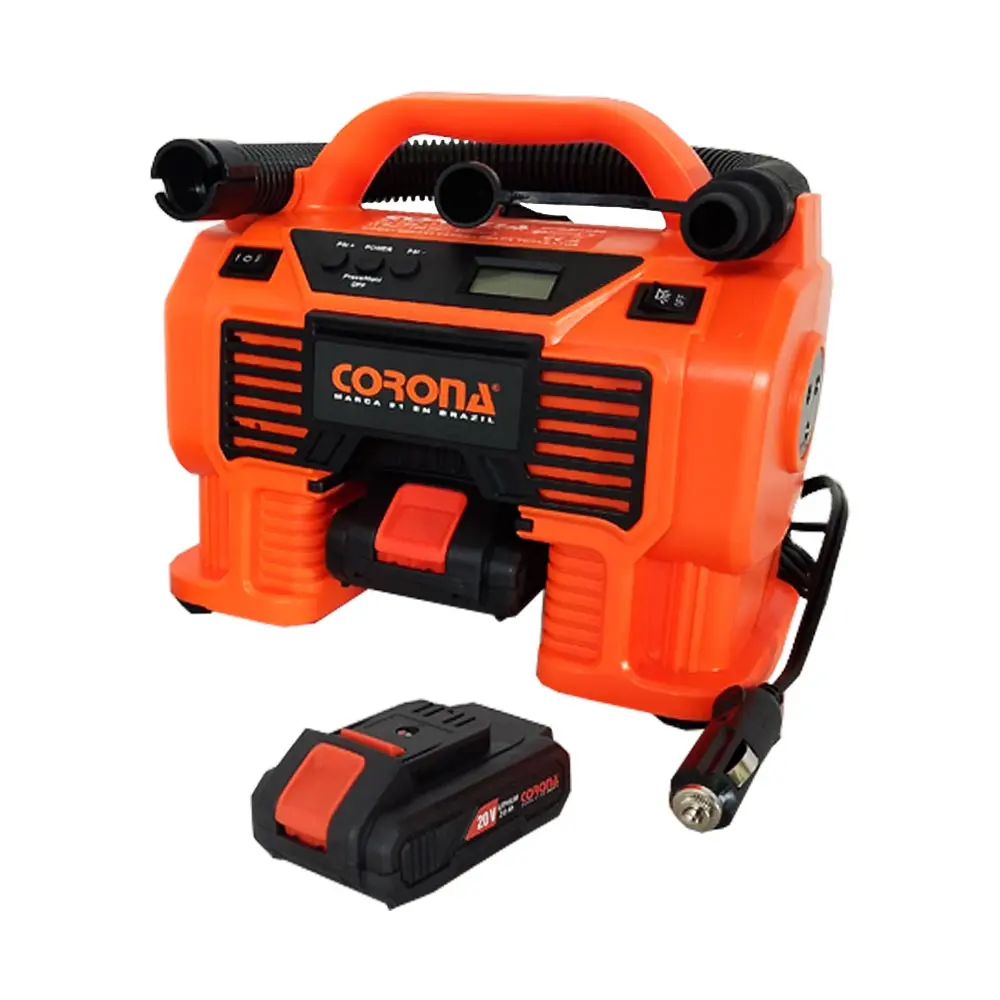 MINICOMPRESOR AUTOMATICO INALAMBRICO MARCA: CORONA MOD: MCC20 