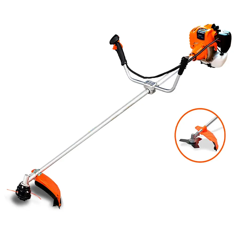DESMALEZADORA CORTADOR DE PASTO CON ARRANQUE ELECTRICO Y MANUAL DE 70CC, MARCA: CORONA, MOD: DC00700E 