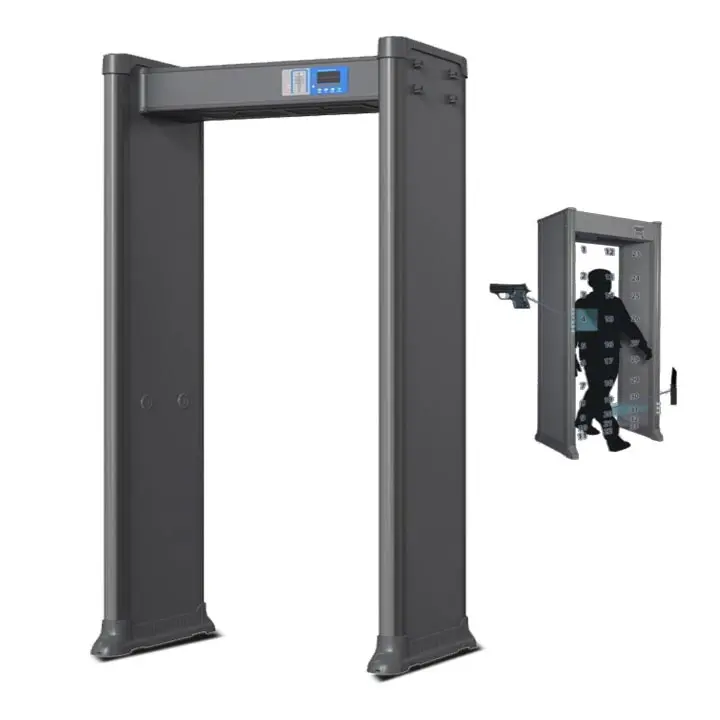 DETECTOR DE METAL TIPO PUERTA 33 ZONAS MOD: 518MA/33