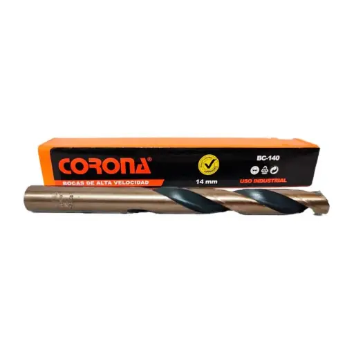 [BC140                                   ] BROCA PARA METAL DE COBALTO 14MM CORONA MOD: BC140 (1PC/1PQ)