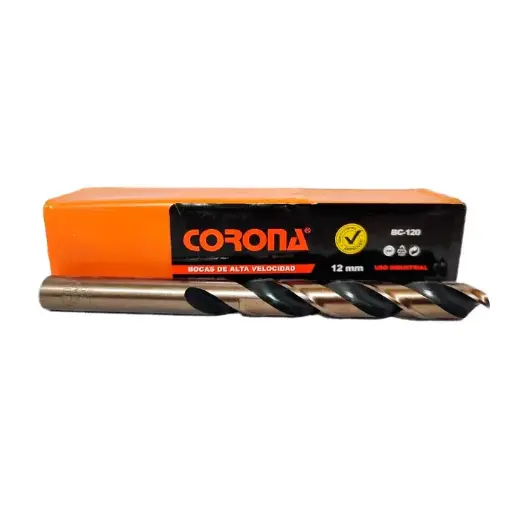 [M12                                     ] BROCA PARA METAL DE 12MM COBALTO CORONA M12 5PC/1PQ