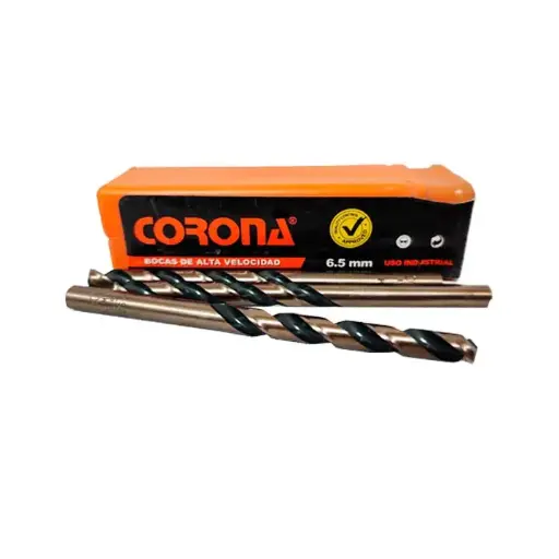 [M6.5                                    ] BROCA PARA METAL DE 6.5MM COBALTO CORONA M6.5 10PC/1PQ