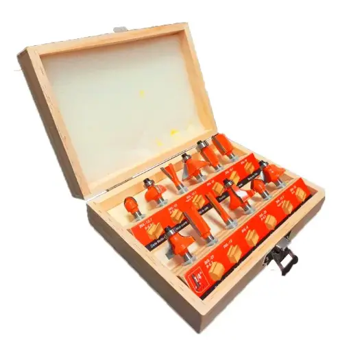 [JRC012                                  ] BROCA PARA ROUTER 1/4¨ DE 12PCS MARCA: CORONA MOD: JRC012 (20PCS/CTN)
