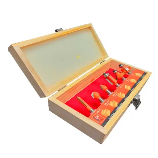 [JRC006                                  ] BROCA PARA ROUTER 1/4¨ DE 6PCS MARCA: CORONA MOD: JRC006 (50PCS/CTN)